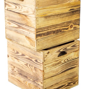 3 set boîte en bois moulée pour Kallax et expeditregale Kallaxkiste Boîte à vin Boîte à étagères De Rangement image 9