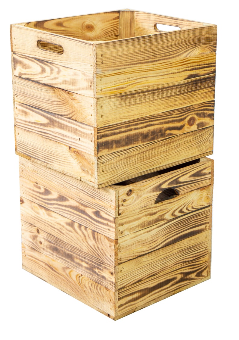 3 set boîte en bois moulée pour Kallax et expeditregale Kallaxkiste Boîte à vin Boîte à étagères De Rangement image 9
