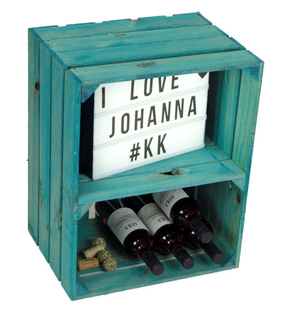 Wine box online bookshelf