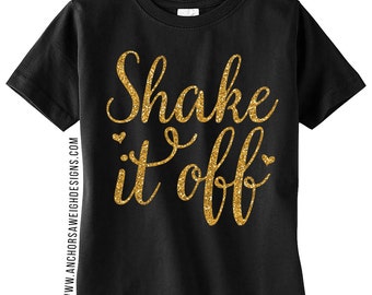 Shake it Off Glitter Youth Tee
