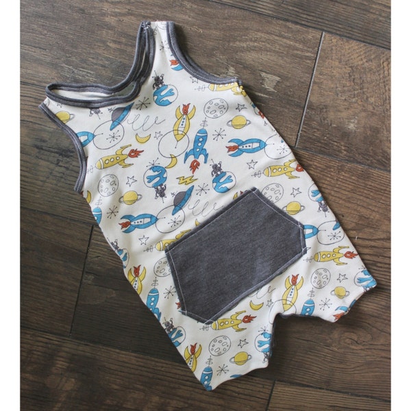 Baby Boy Romper | Organic Baby Outfit | Baby Boy Outfit | Hipster Baby Clothes | Organic Baby Clothes | Baby Harem Romper