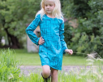 Taylors Shift & gathered and Dress and top . PDF sewing patterns for girls sizes 2t-12