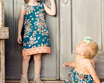 Baby Taylors Shift & gathered and Dress and top . PDF sewing patterns for Baby sizes NB-24 months