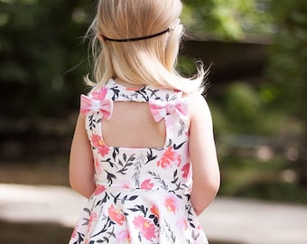 Skyler's Square Back Peplum, Tunic & dress. Downloadable PDF Sewing Pattern for Girl And Toddler Sizes 2T-12