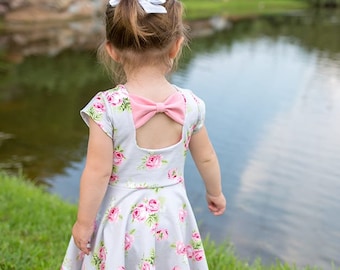 Baby Skyler's Square Back Peplum, Tunic & Dress. Downloadable PDF Sewing Pattern for Baby Sizes Newborn-24 Months