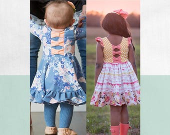 BUNDLE: Girls and Baby Aria's.  PDF Downloadable sewing patterns for baby, toddler and girls NB-24M 2t-12