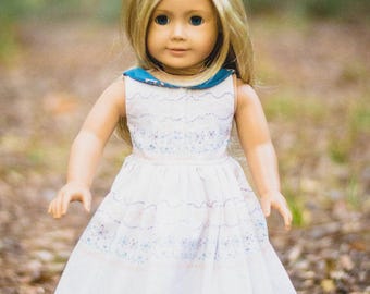 Dolly Molly PDF Sewing Pattern for Sizes 14″ & 18″ (Wellie Wisher, American Girl equivalent)
