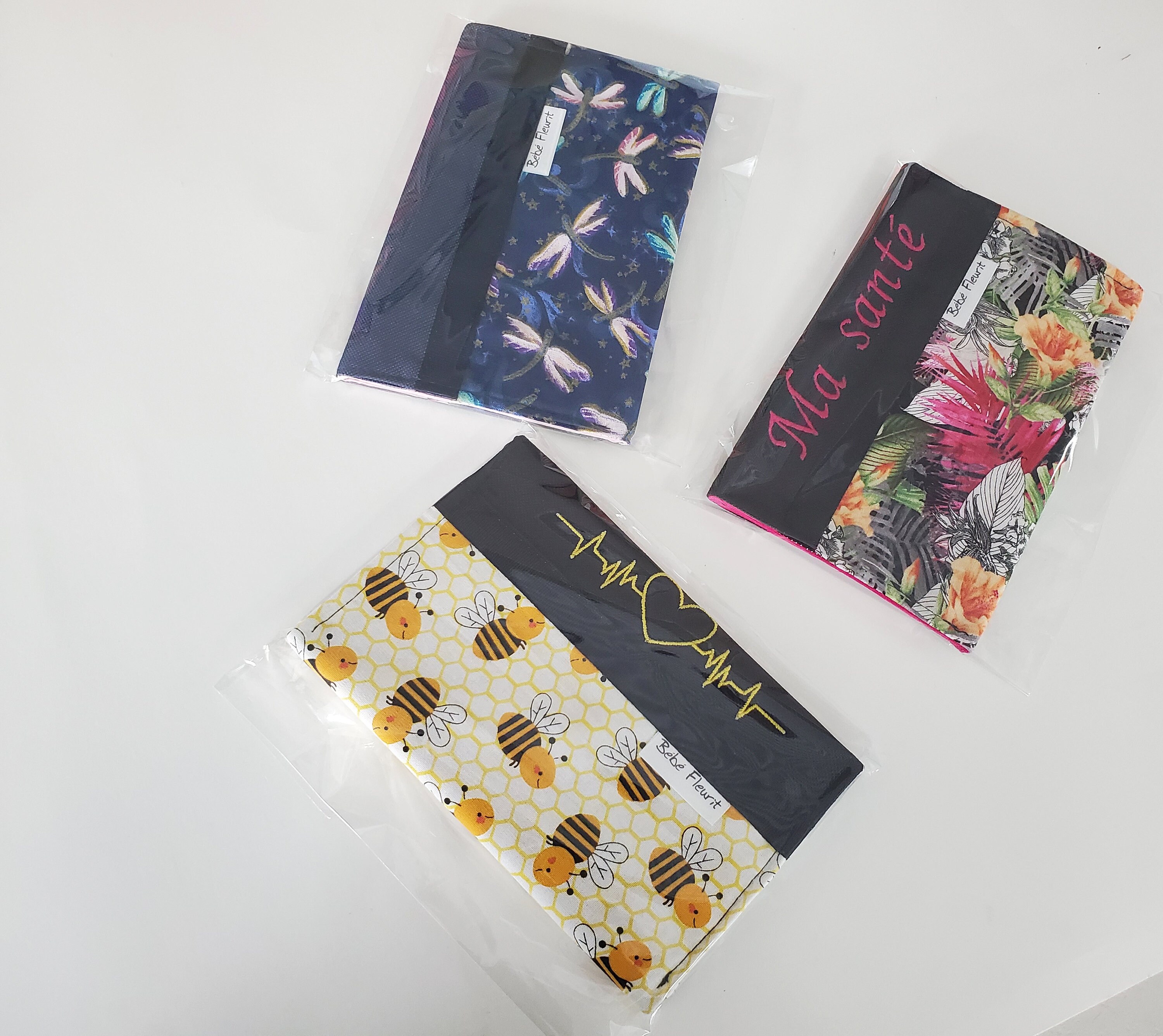 Immunization Booklet Health Cover Protege Carnet Vaccination Etsy