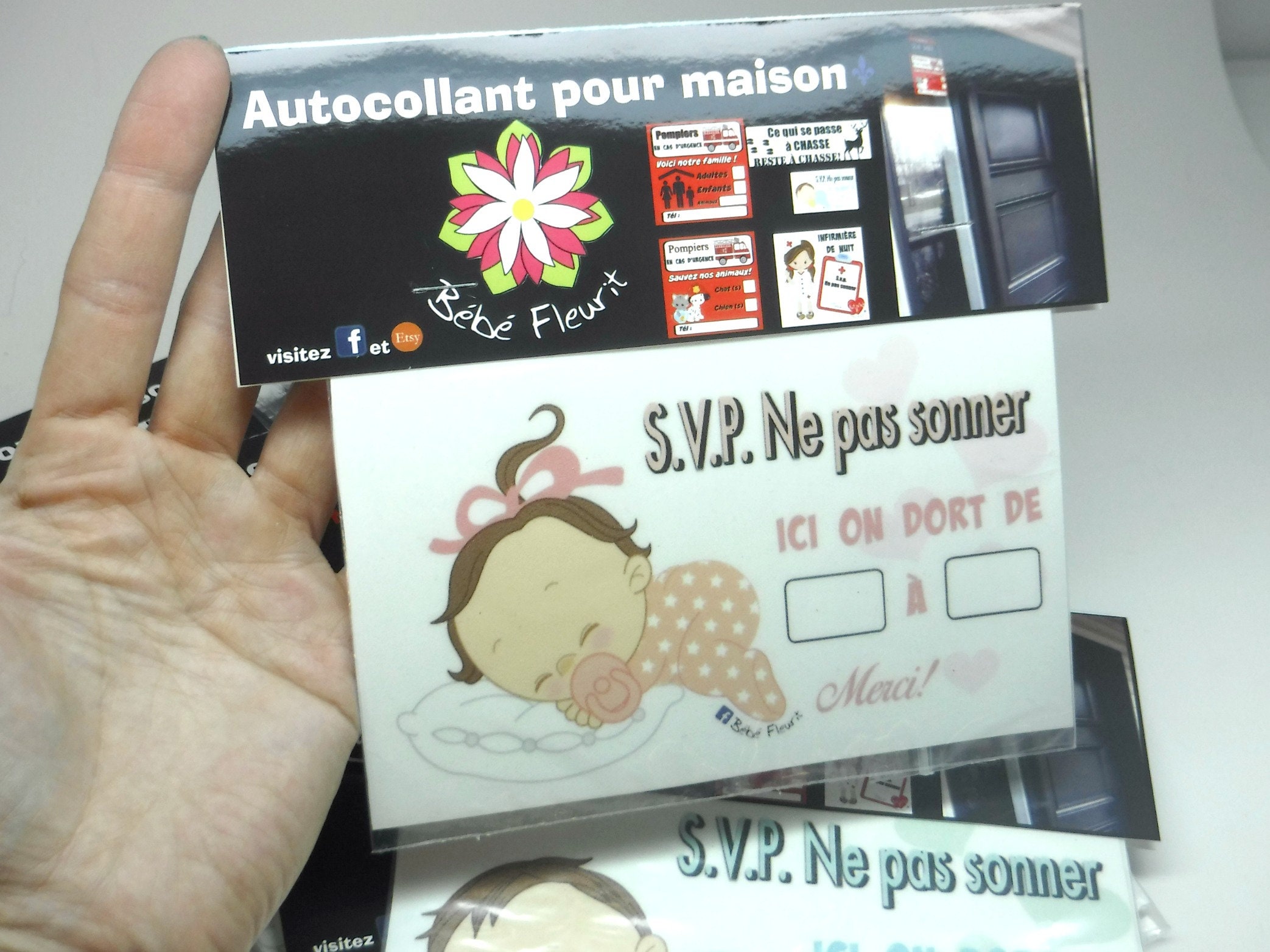 Svp Ne Pas Sonner Bebe Dort Autocollant De Fenetre Etsy Svp Ne Pas Sonner Bebe Dort Autocollant De Fenetre Etsy