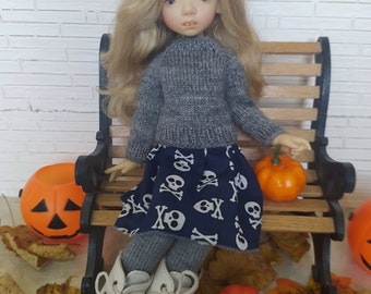 Sweater skirt socks Littlefee Nora Irrealdoll YOSD 25-30 сm BJD