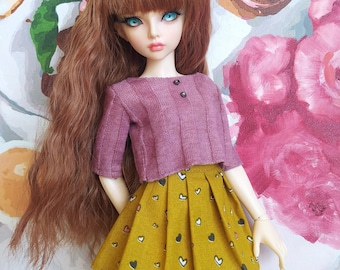 Toppkjol MiniFee smal MSD BJD docka 42-45 cm