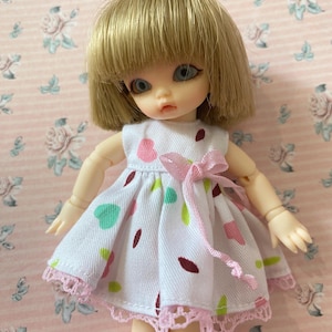 Dress for doll bjd PukiPuki BJD 11-12 сm