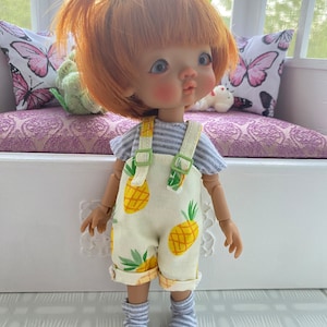Calcetines tobilleros Irrealdoll PukiFee Lati Yellow Aquarius 15-17 cm BJD para muñecas de formato Tiny