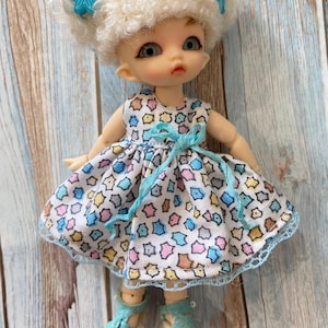 Dress for doll bjd PukiPuki BJD 11-12 сm
