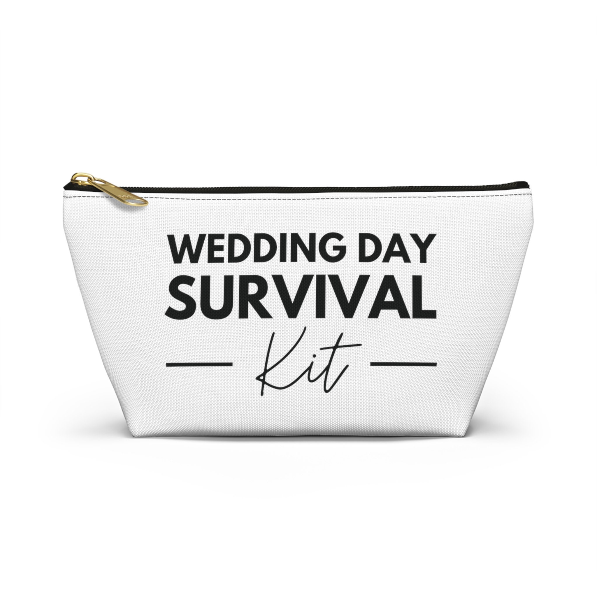  PXTIDY Wedding Survival Kit Bride Wedding Day Emergency Kit  Makeup Case Organizer Miss to Mrs Cosmetic Bag Bridal Shower Toiletry Pouch  Bride to Be Engagement Gift (grey LT) : Beauty 