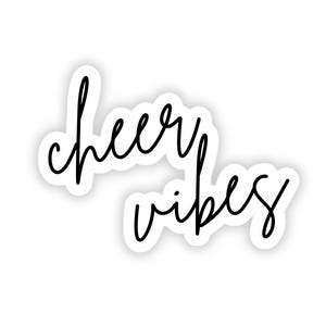Cheerleading Sticker, Cheer Vibes, Cute Sticker, Quote Sticker