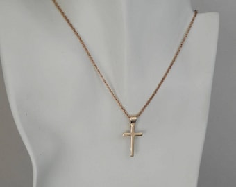 Bronze Cross Pendant - Etsy