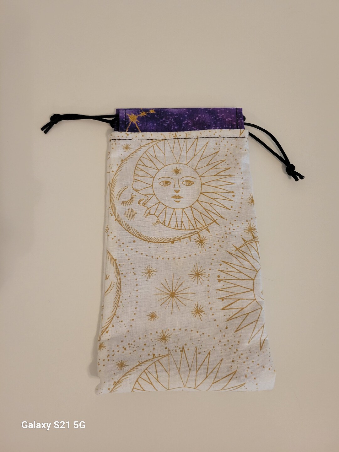 Celestial , Moon and Stars Tarot Deck Sleeve / Drawstring Pouch - Etsy