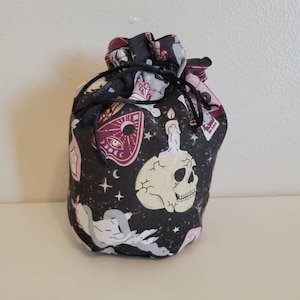Witchcraft inspired drawstring bag