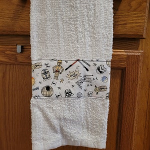 Starwars tea towel (made with licensed Disney fabric)