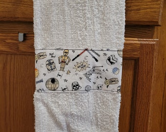 Starwars tea towel (made with licensed Disney fabric)