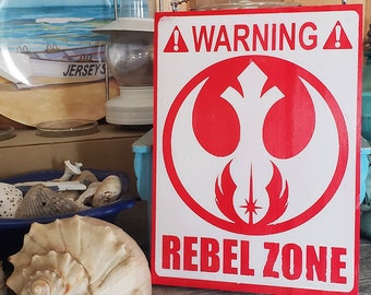 Rebel Zone Home & Garden Nerdy Warning Sign