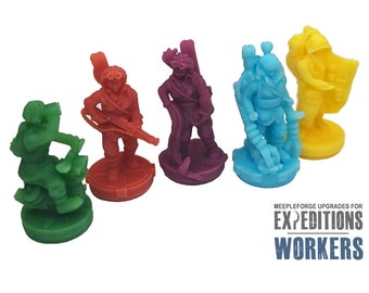 Scythe Expeditions Upgraded Workers 50pcs