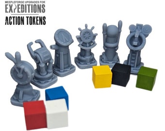 Action Tokens for Scythe Expeditions 5pcs
