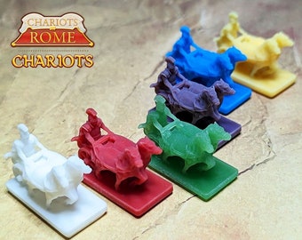 Roman Chariots - Chariots of Rome Boardgame | Ancient Rome 3D Printed Game Upgrades