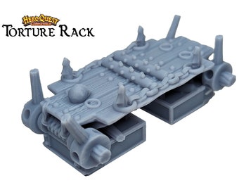 HeroQuest Torture Rack 25mm Dungeon Scenery | Skull, Dungeons, Boardgame Miniature, RPG, TTRPG, Table top scenic, terrain, boardgames