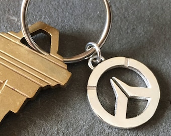 Overwatch Sterling Silver Keychain