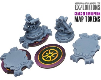 Scythe Expeditions Gears of Corruption Token Bases 24pcs