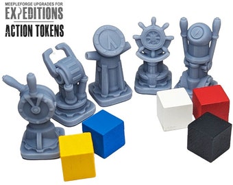 Action Tokens for Scythe Expeditions 10pcs