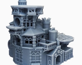 Scythe the Board Game Illuminated Factory Upgrade 3D Printed Model