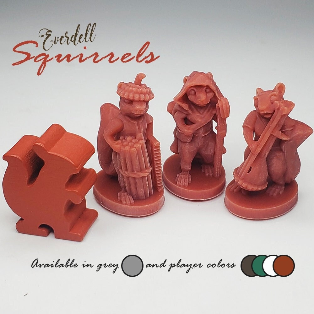 Everdell Cardinal Bellfaire Critters Board Game Upgrade 