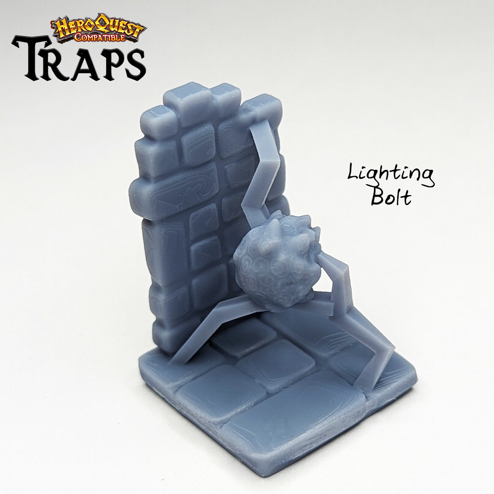 Heroquest Blocked Walls 25mm Compatible HD Dungeon Terrain Miniature  Dungeons & Dragons Campaign Scenery, Boardgame Upgraded Meeples 