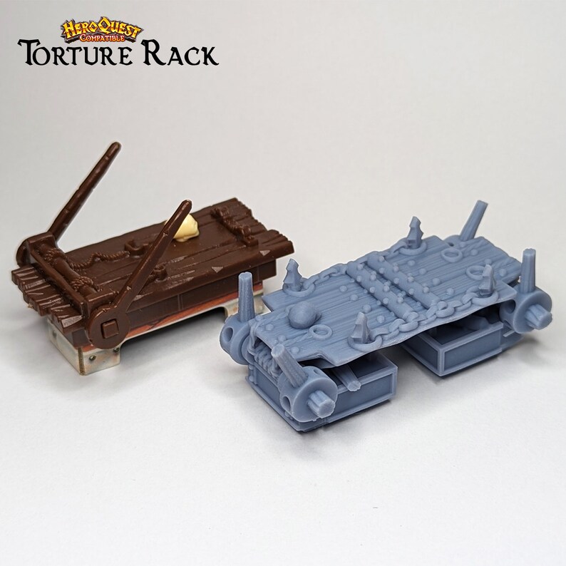 Tortutre Rack Heroquest Torture Rack 25mm Dungeon Scenery | Skull, Dungeons ...