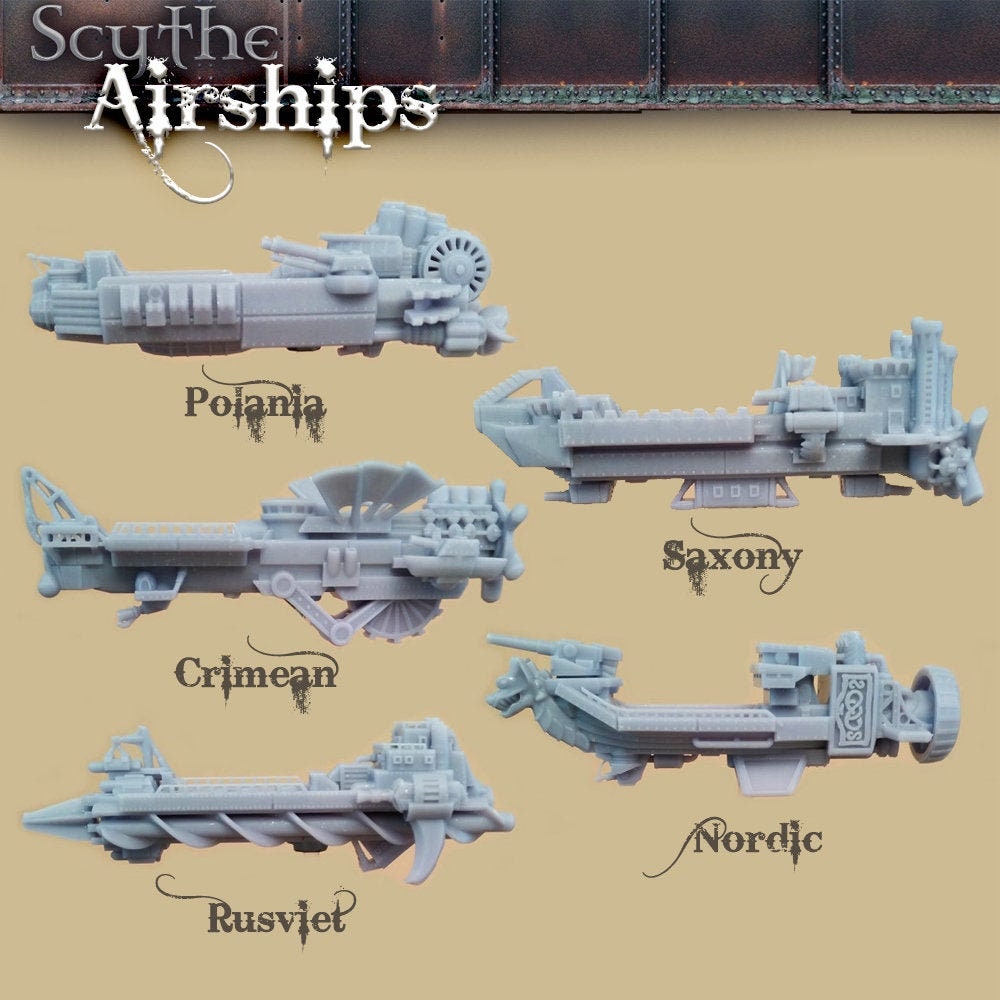 Scythe Airships Wind Gambit Expansion 9 Faction Upgrade Board Game