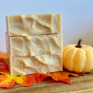 Cinnamon Apple Goat Milk Bar Soap - FAST SHIPPING - Natural Soap - Skin Care - Fall Soap - Autumn Soap - Fall Body Care - Stocking Stuffer