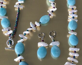 Amazonite River Necklace