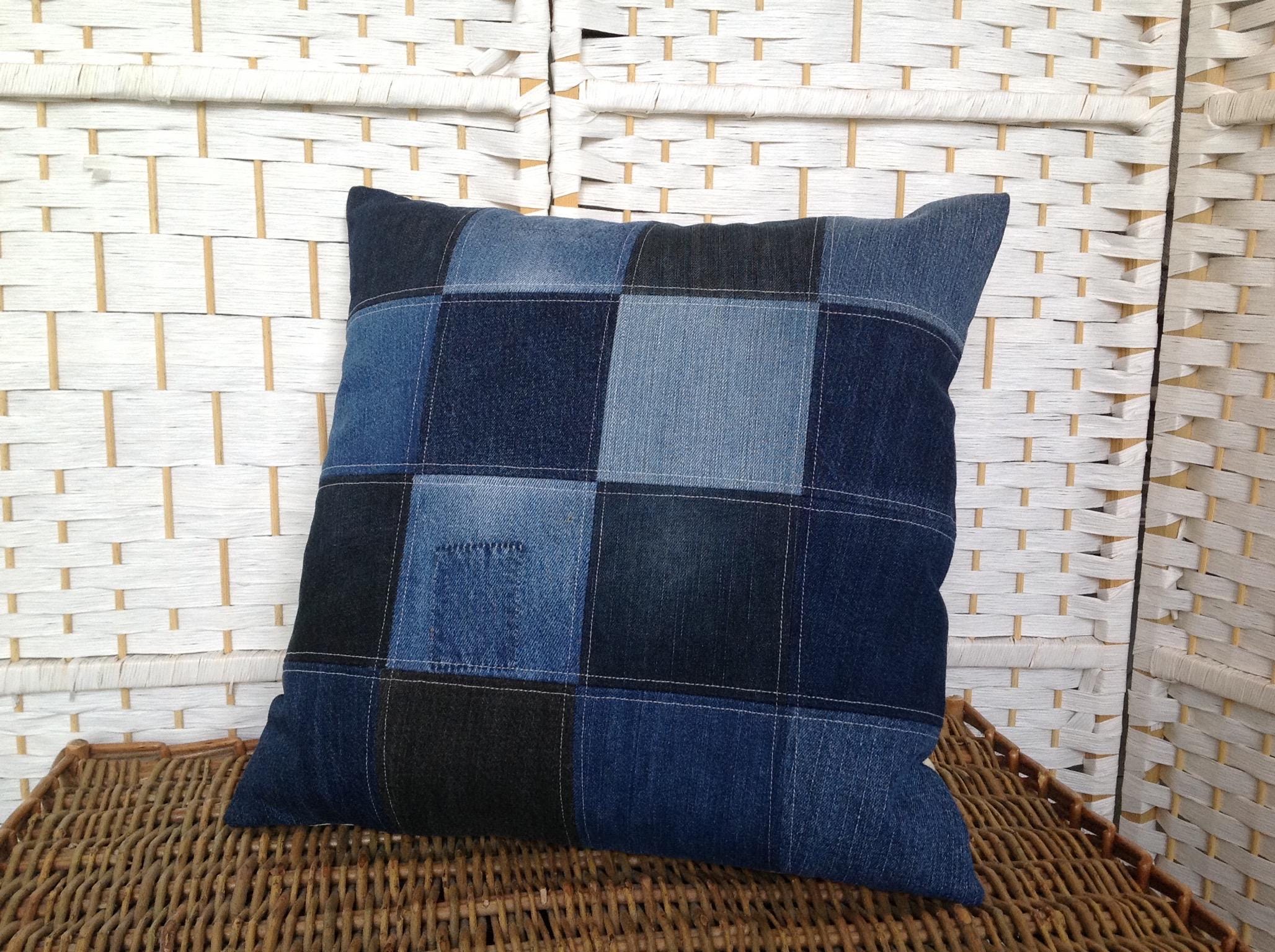 Denim Blue Throw UK