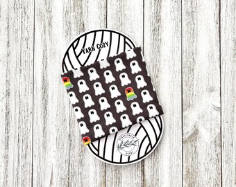 Yarn Cozy, Halloween, Rainbow, Ghosts, Yarn Hugger, Yarn Cake Holder, Skein Coat, Yarn Management Organizer, Cake Cozy, Knitting Accessory
