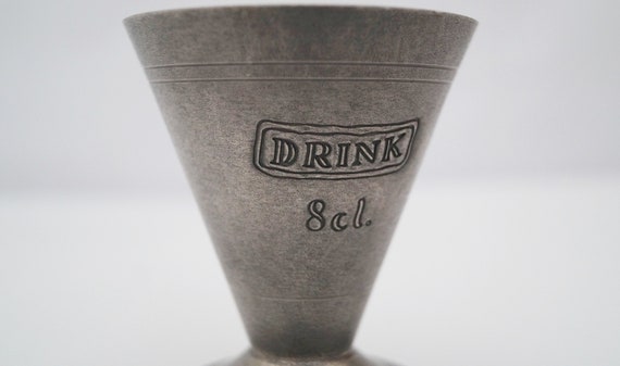 Tin Jigger 8 CL Alcohol Jigger Drinks Measure Drink Shot Spirit