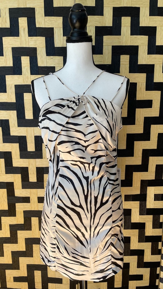 Zebra Dress SZ. S/M - Etsy