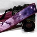 Camera Strap Space, Galaxy Camera Strap, XL Camera Strap Personalized, Camera Accessories. Christmas Gift Idea. Embroidered Camera Strap