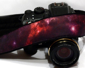 Galaxy Camera Strap. DSLR Camera Strap. Space camera strap. Custom camera strap. Personalization available