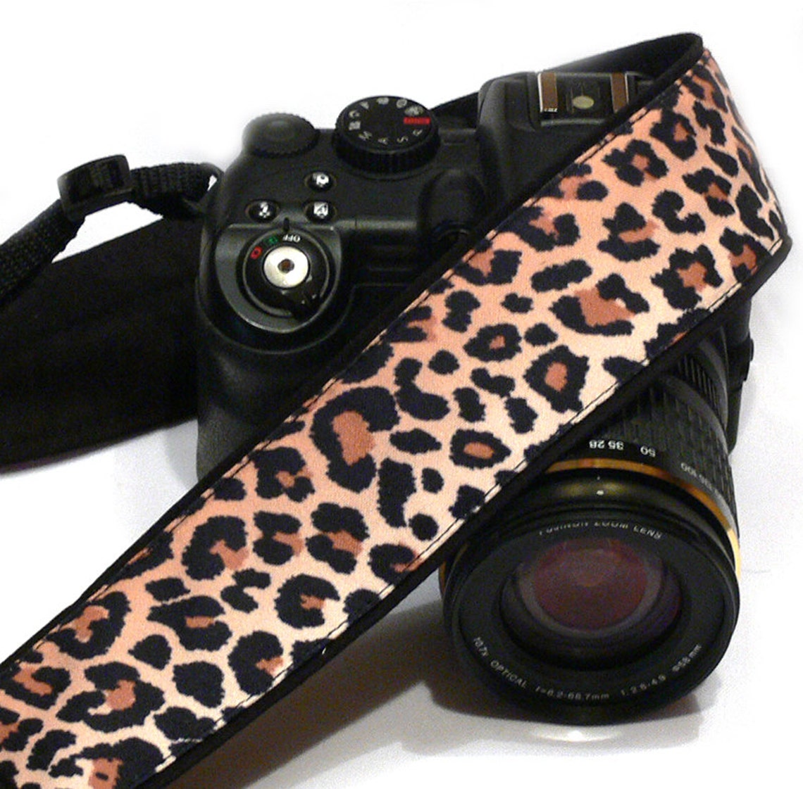 Cheetah Camera Strap. Leopard Camera Strap. SLR / DSLR