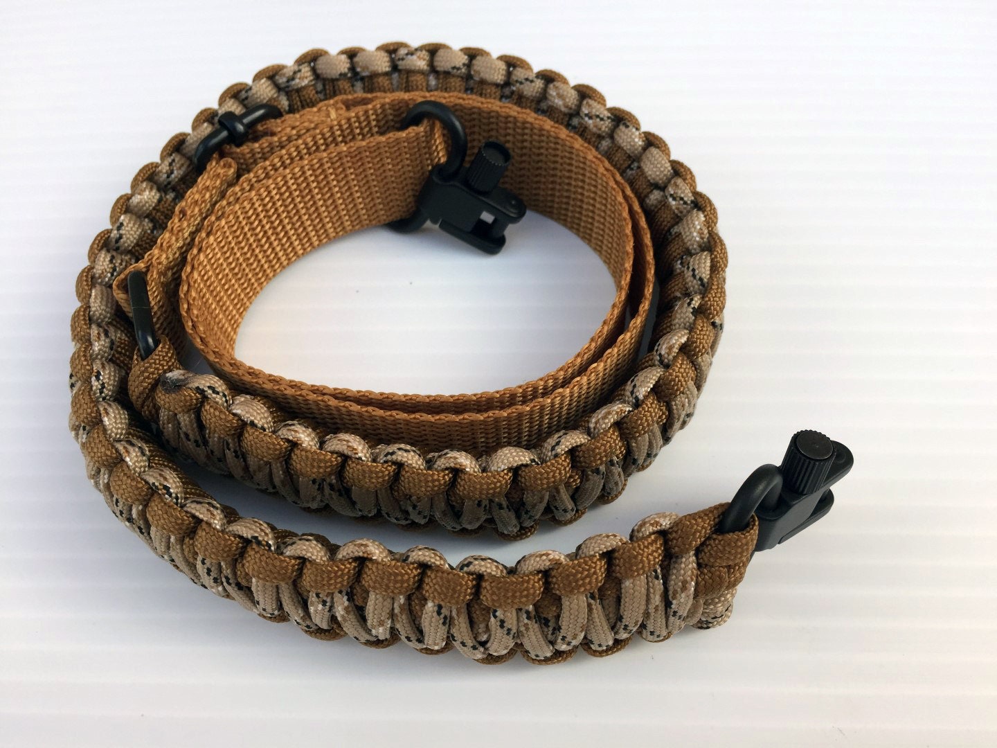 New 550LB Paracord Rifle Gun Sling Adjustable Strap with | Etsy