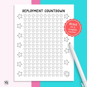 Deployment Countdown Printable PDF, PNG, and JPG Deployment Countdown ...