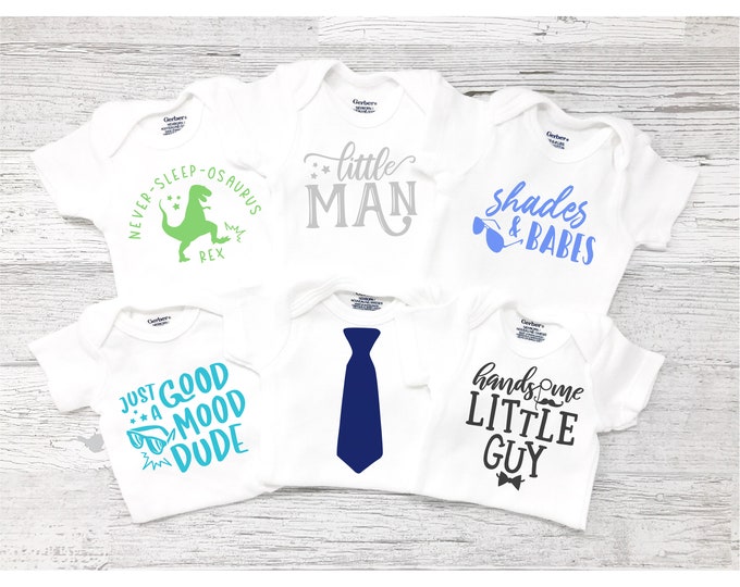 Boy Baby Shower Decorating Station Baby Shower Iron on Etsy